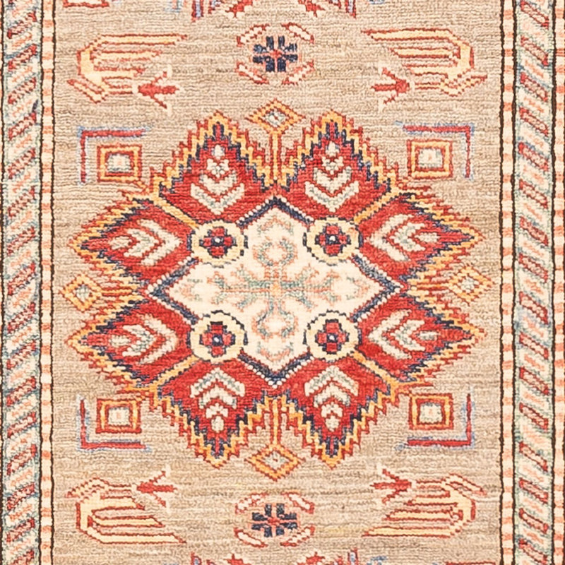 Runner Ziegler Rug - Kazak - 293 x 81 cm - dark beige