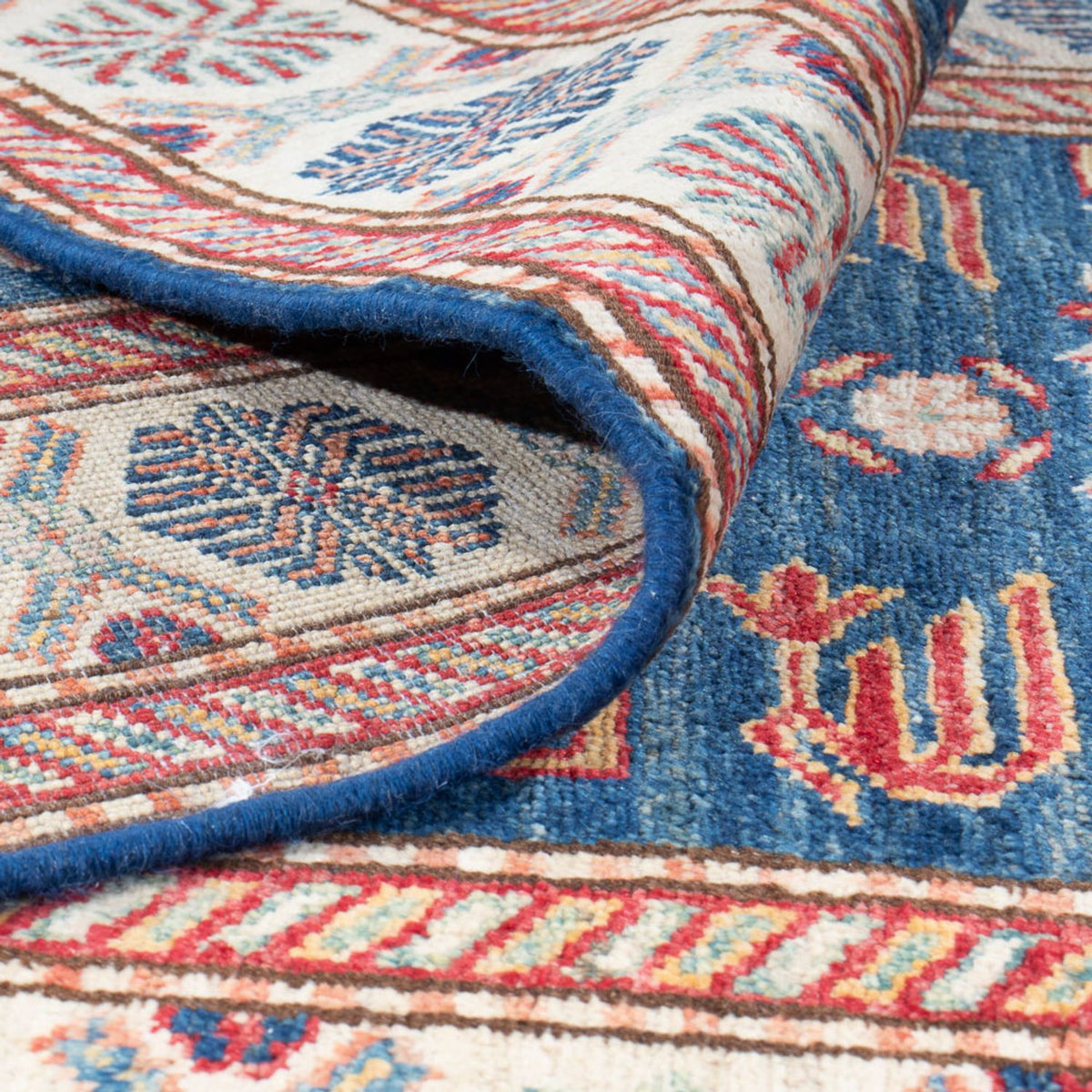 Runner Ziegler Rug - Kazak - 299 x 84 cm - blue