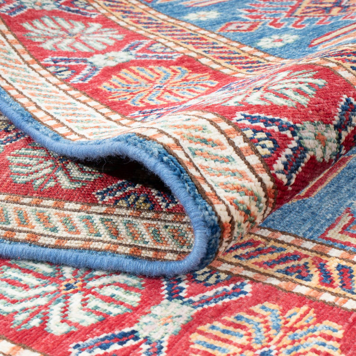 Runner Ziegler Rug - Kazak - 302 x 80 cm - blue