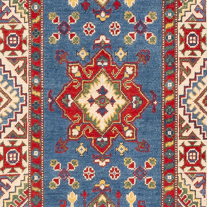 Runner Ziegler Rug - Kazak - 403 x 78 cm - dark blue