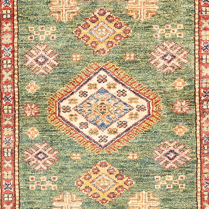 Runner Ziegler Rug - Kazak - 295 x 76 cm - green