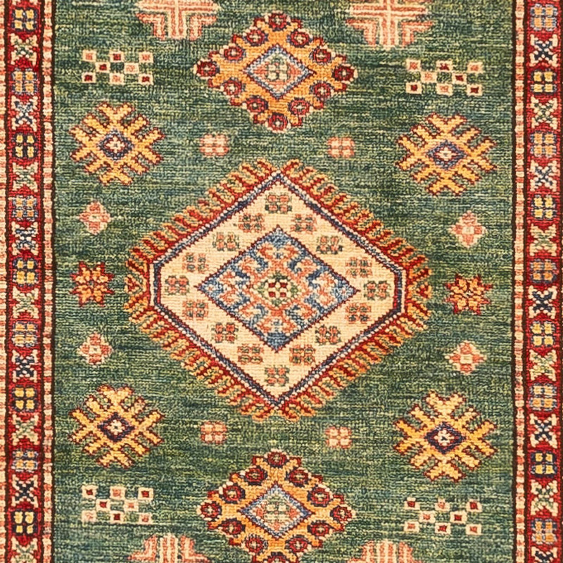 Runner Ziegler Rug - Kazak - 302 x 78 cm - green