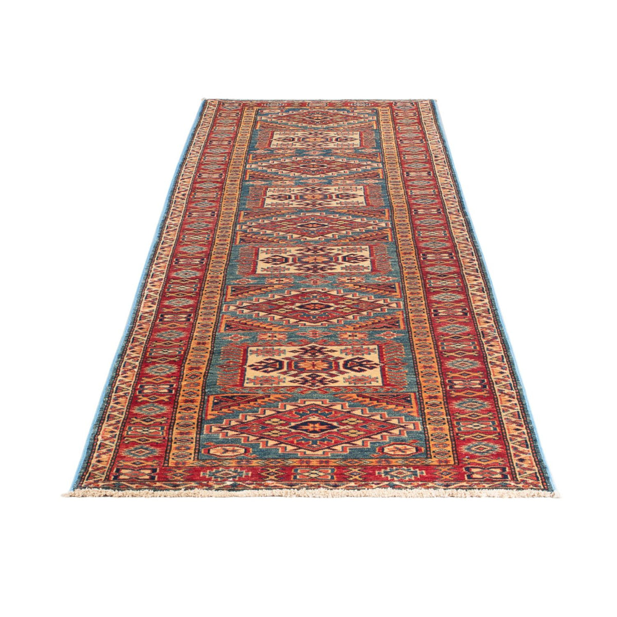Runner Ziegler Rug - Kazak - 307 x 78 cm - dark beige