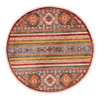 Ziegler Rug - Shal round  - 124 x 117 cm - multicolored