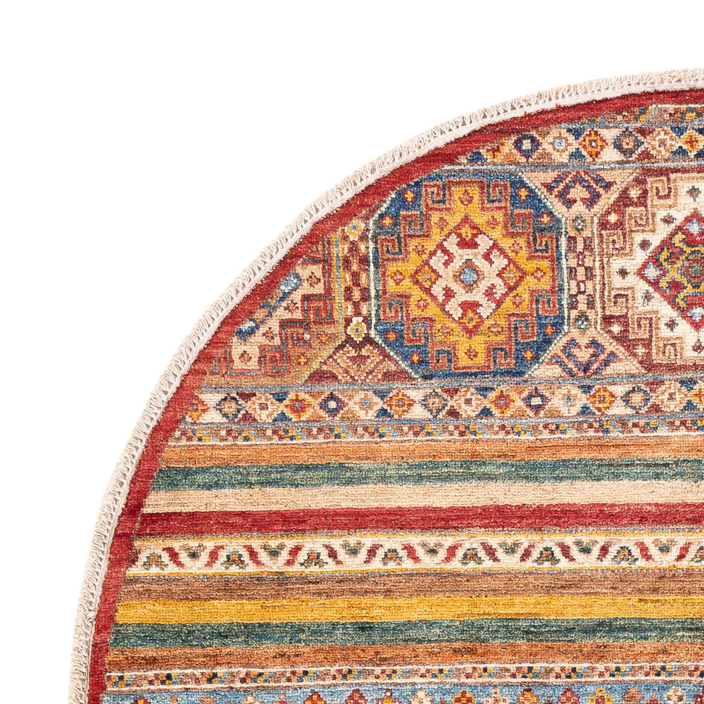 Ziegler Rug - Shal round  - 124 x 116 cm - multicolored