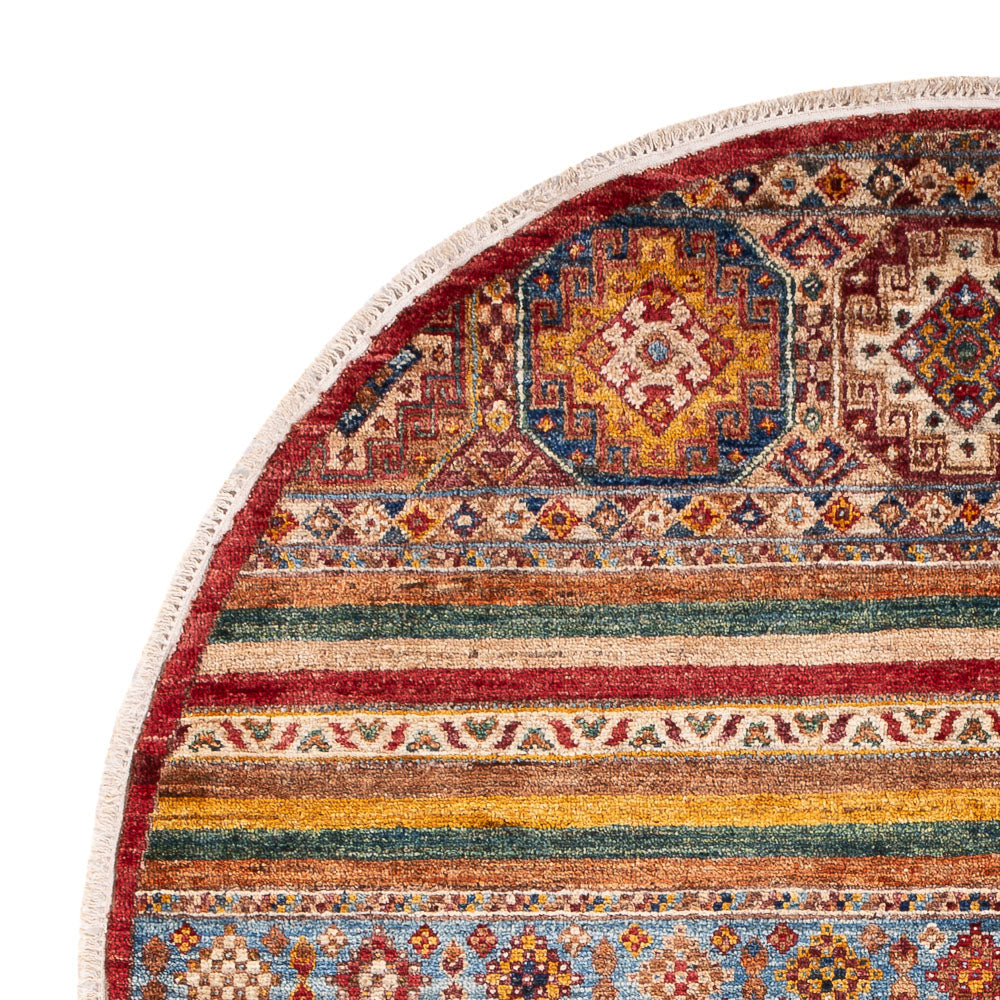 Ziegler Rug - Shal round  - 123 x 115 cm - multicolored