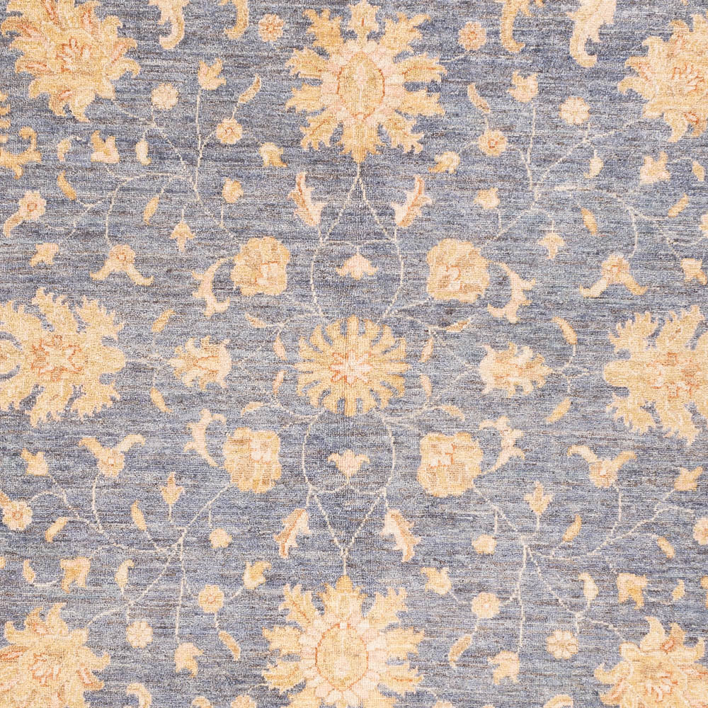 Ziegler Rug round  - 247 x 248 cm - petrol blue