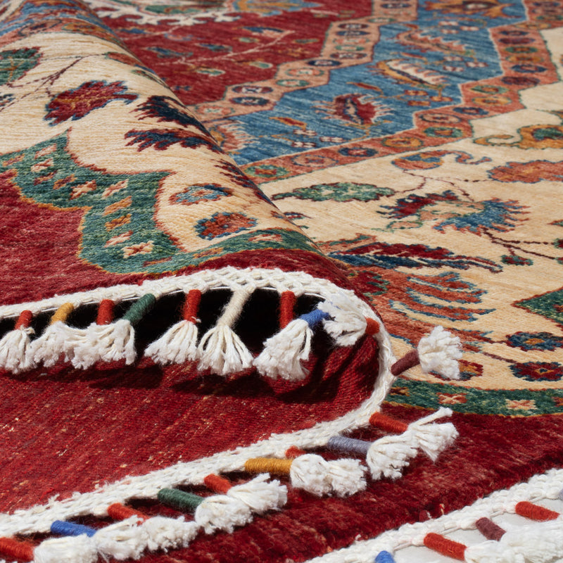 Ziegler Rug - Kazak round  - 302 x 297 cm - multicolored