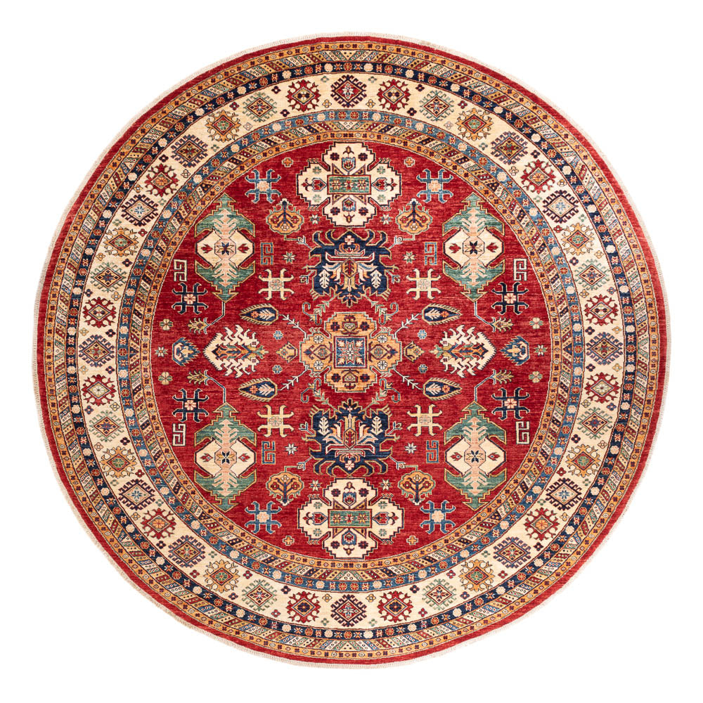 Ziegler Rug - Kazak round  - 306 x 306 cm - multicolored