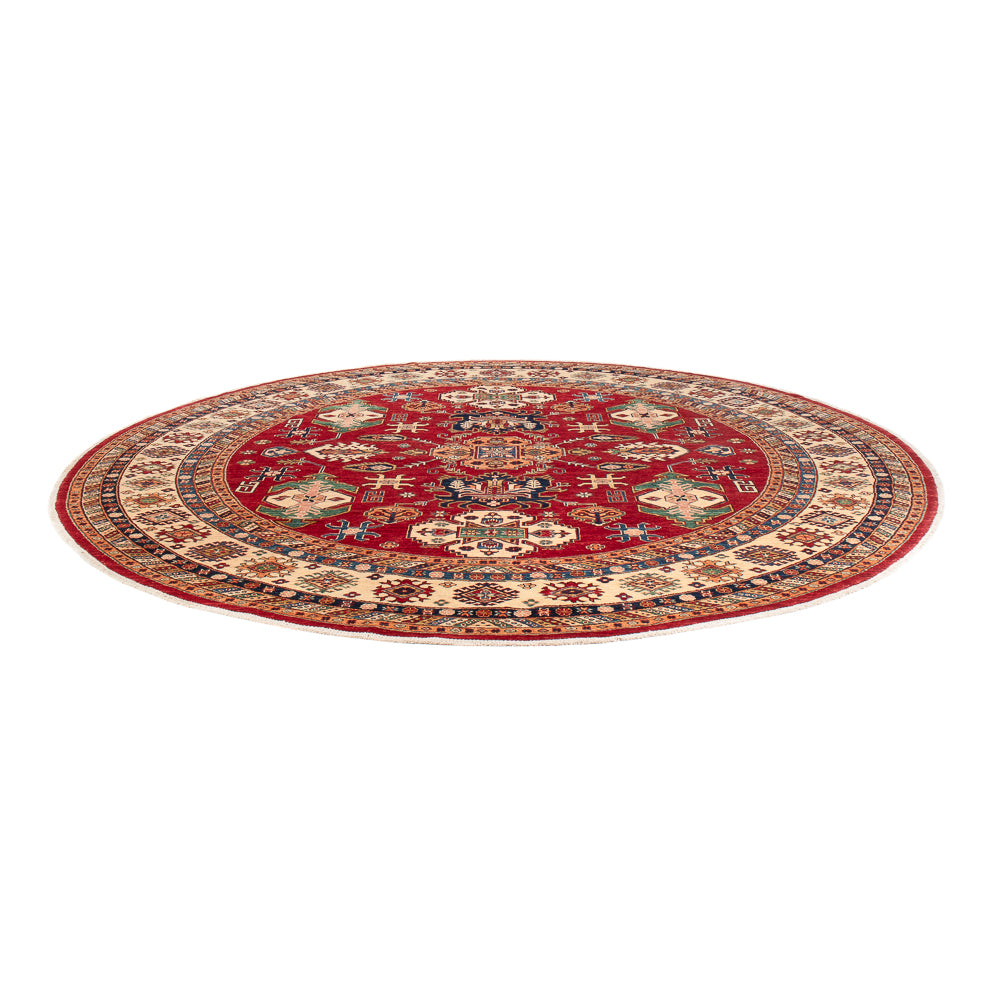 Ziegler Rug - Kazak round  - 306 x 306 cm - multicolored