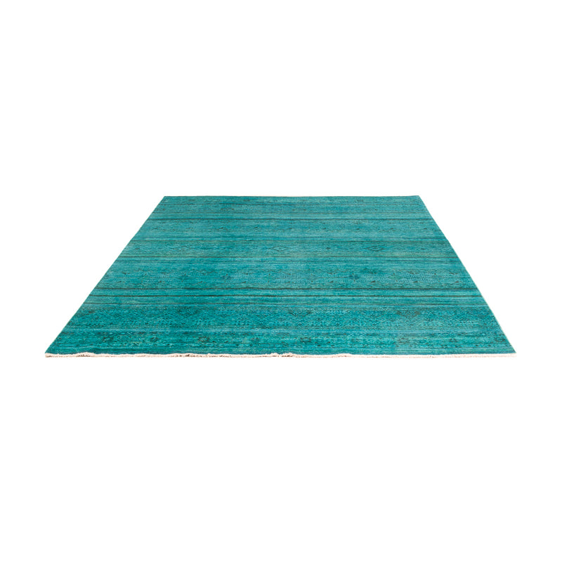 Ziegler Rug - Modern - Vintage/Overdyed - 248 x 202 cm - turquoise