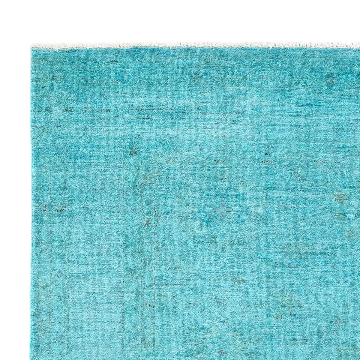 Ziegler Rug - Modern - Vintage/Overdyed - 249 x 171 cm - turquoise