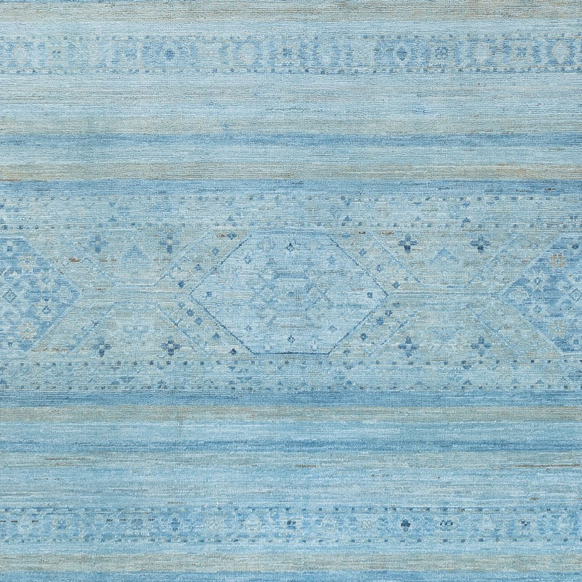 Ziegler Rug - Modern - 250 x 171 cm - light blue