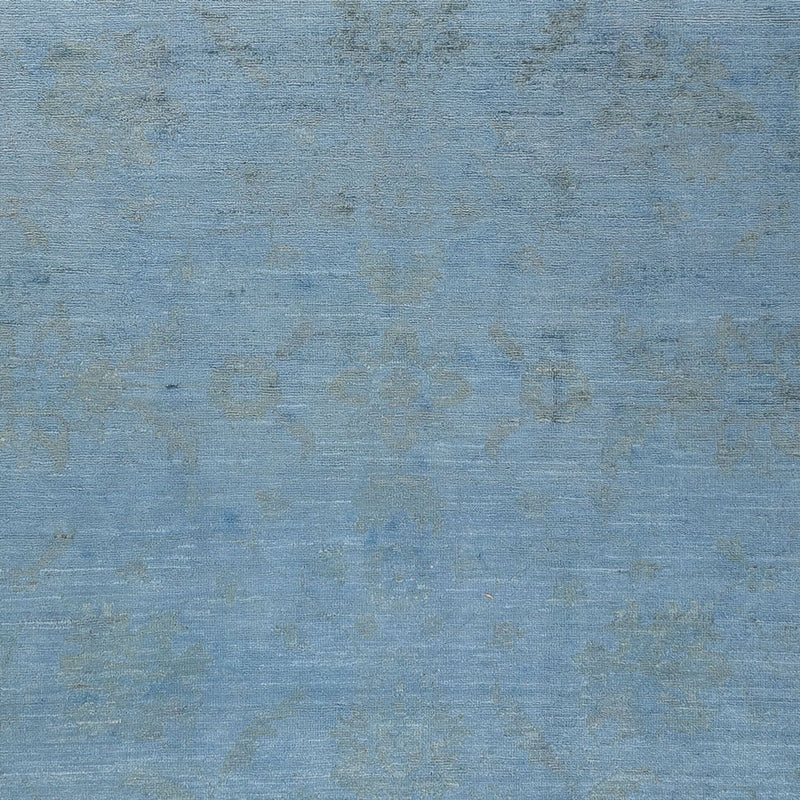 Ziegler Rug - Modern - Vintage/Overdyed - 231 x 169 cm - sea blue