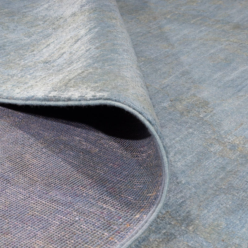 Ziegler Rug - Modern - Vintage/Overdyed - 231 x 169 cm - sea blue