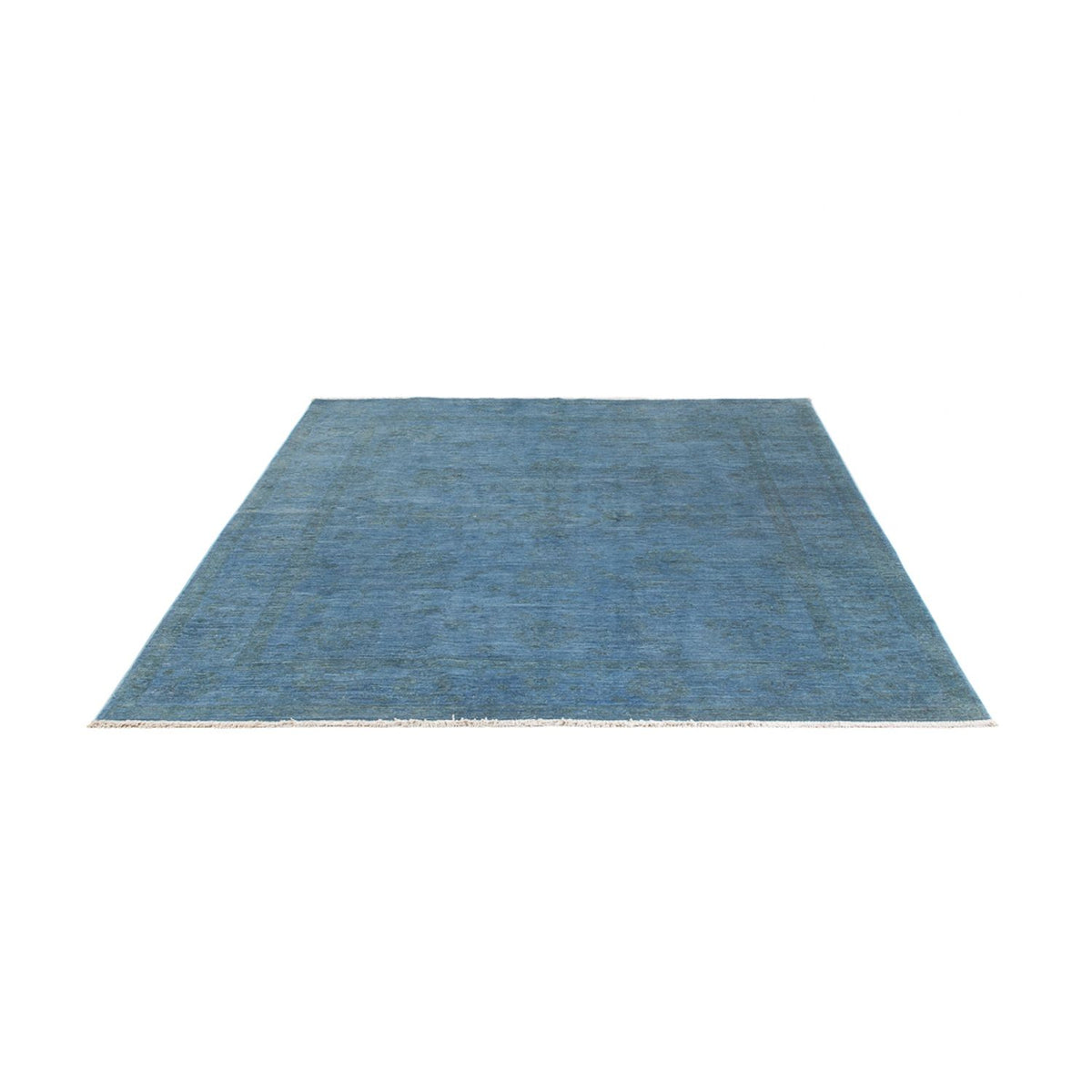 Ziegler Rug - Modern - Vintage/Overdyed - 231 x 169 cm - sea blue