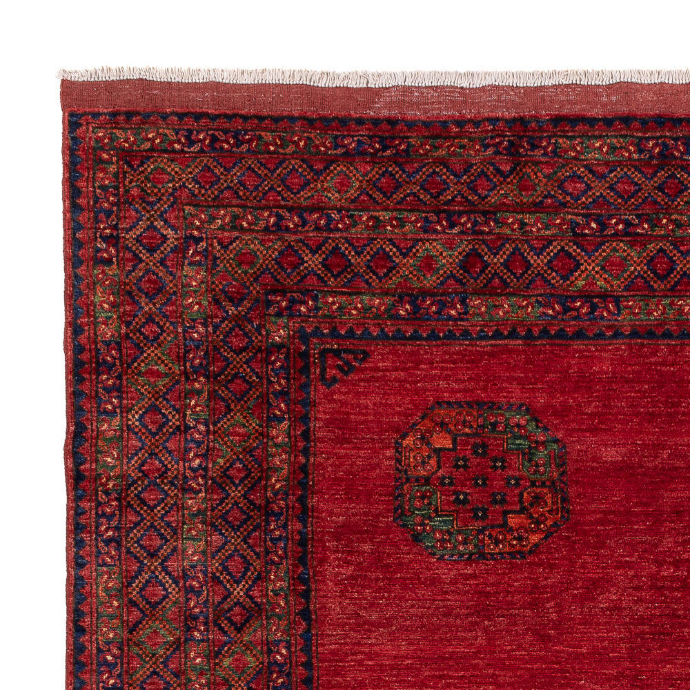 Afghan Rug - Kunduz - 312 x 258 cm - red