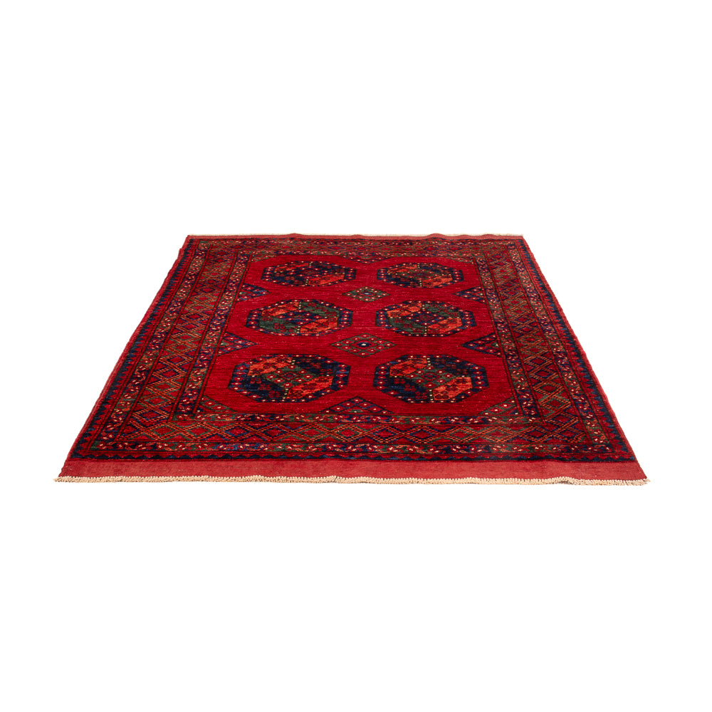 Afghan Rug - Kunduz - 199 x 149 cm - red