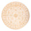 Ziegler Rug round  - 202 x 200 cm - beige