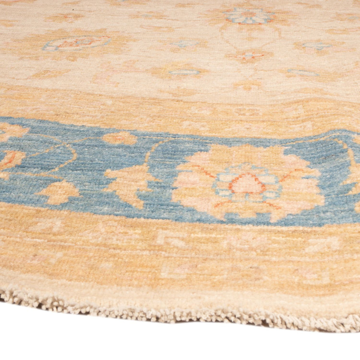 Ziegler Rug round  - 246 x 245 cm - beige
