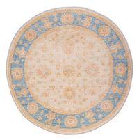 Ziegler Rug round  - 149 x 147 cm - beige