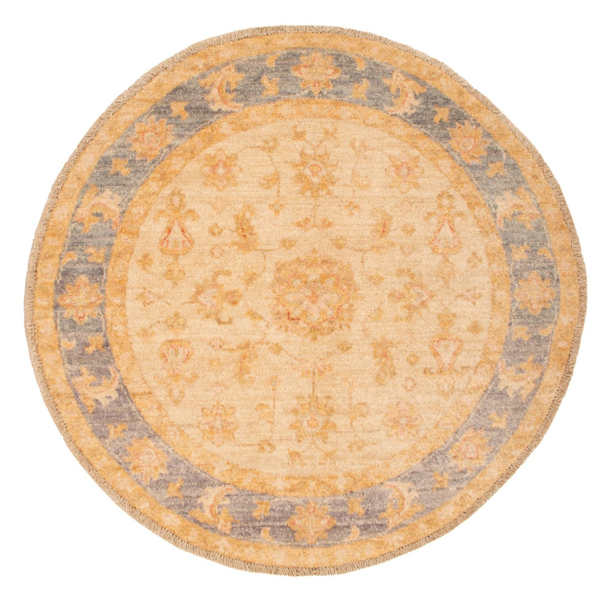 Ziegler Rug round  - 94 x 97 cm - beige