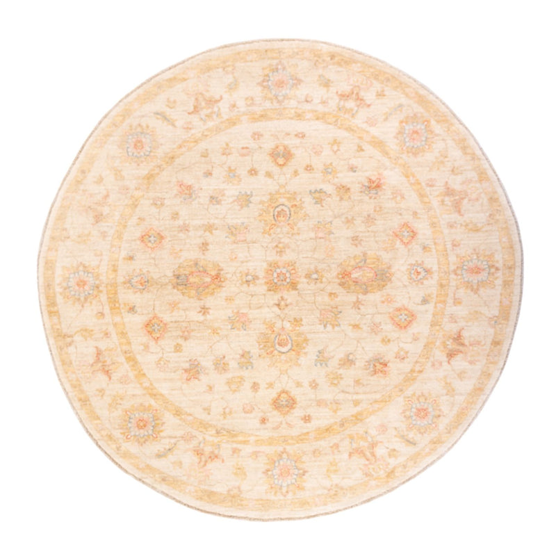Ziegler Rug round  - 200 x 198 cm - beige