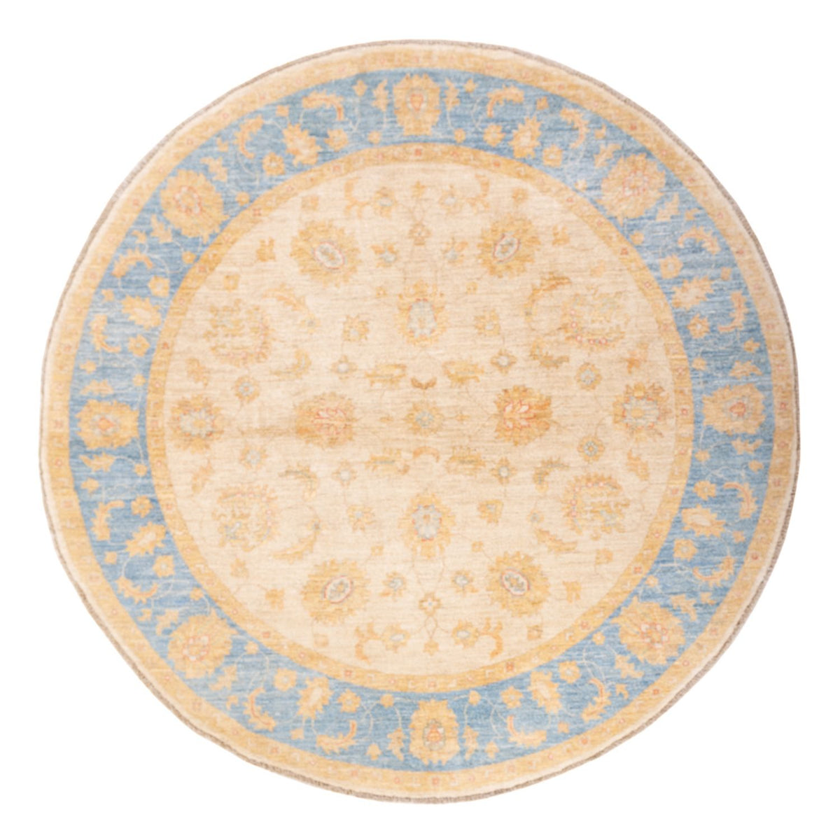 Ziegler Rug round  - 199 x 194 cm - beige