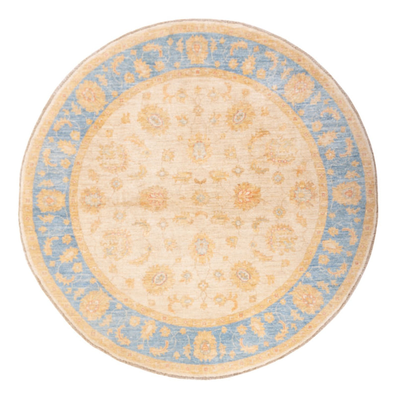 Ziegler Rug round  - 199 x 194 cm - beige