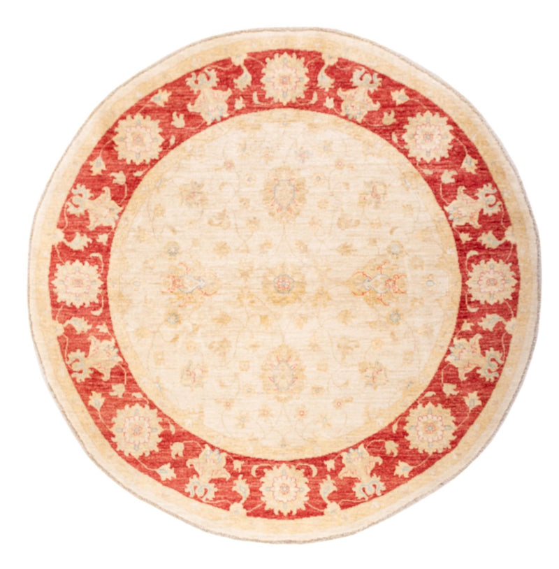 Ziegler Rug round  - 200 x 178 cm - beige