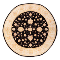 Ziegler Rug round  - 198 x 201 cm - black