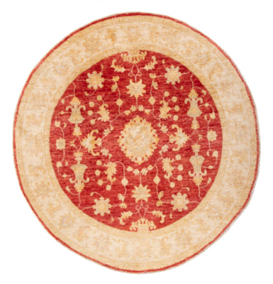 Ziegler Rug round  - 149 x 149 cm - red