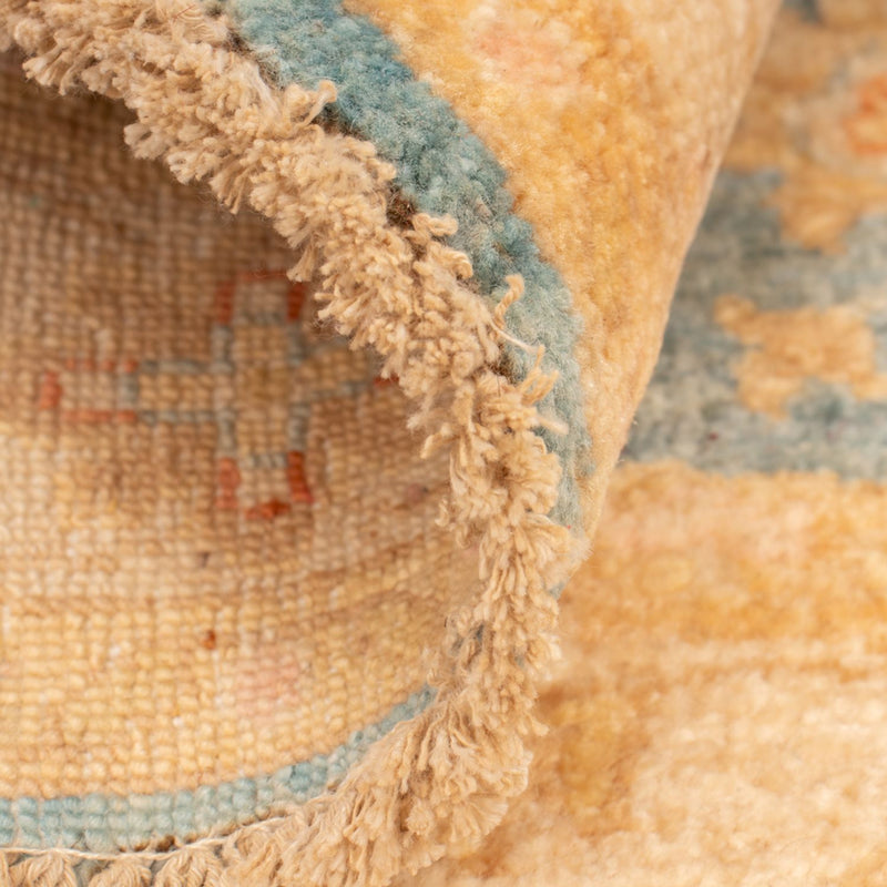 Ziegler Rug round  - 96 x 99 cm - blue