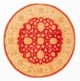 Ziegler Rug round  - 96 x 99 cm - red