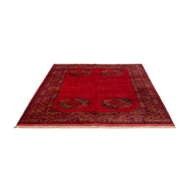 Afghan Rug - Kunduz - 205 x 158 cm - red