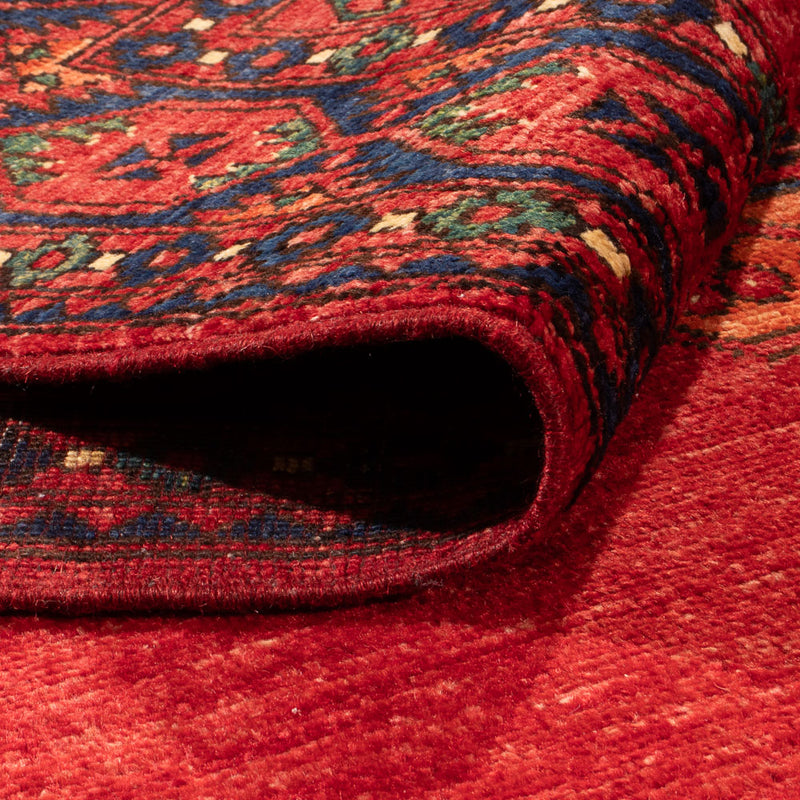 Afghan Rug - Kunduz - 215 x 156 cm - red