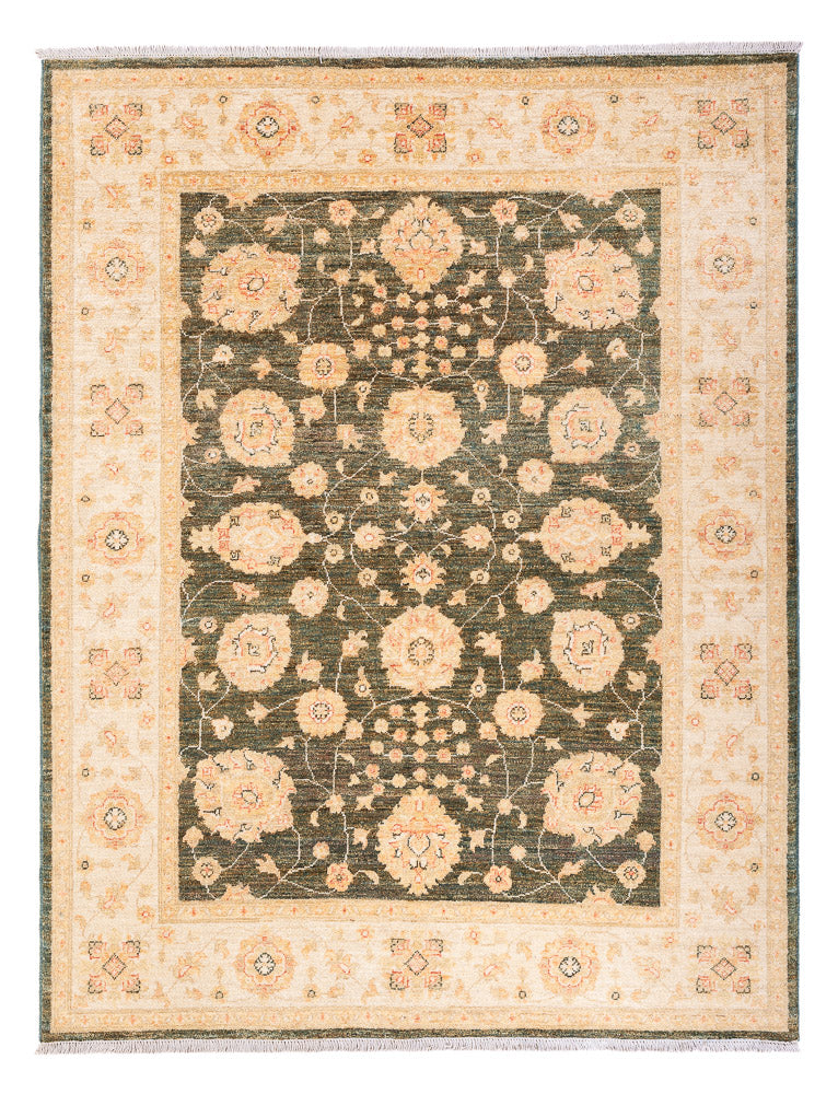 Ziegler Rug - 198 x 154 cm - olive green