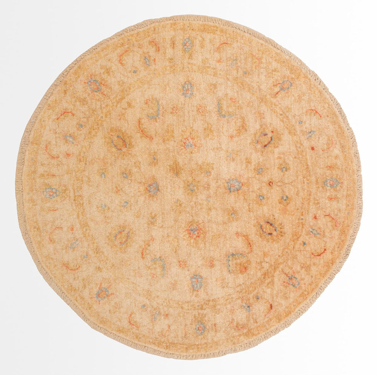 Ziegler Rug round  - 99 x 98 cm - beige