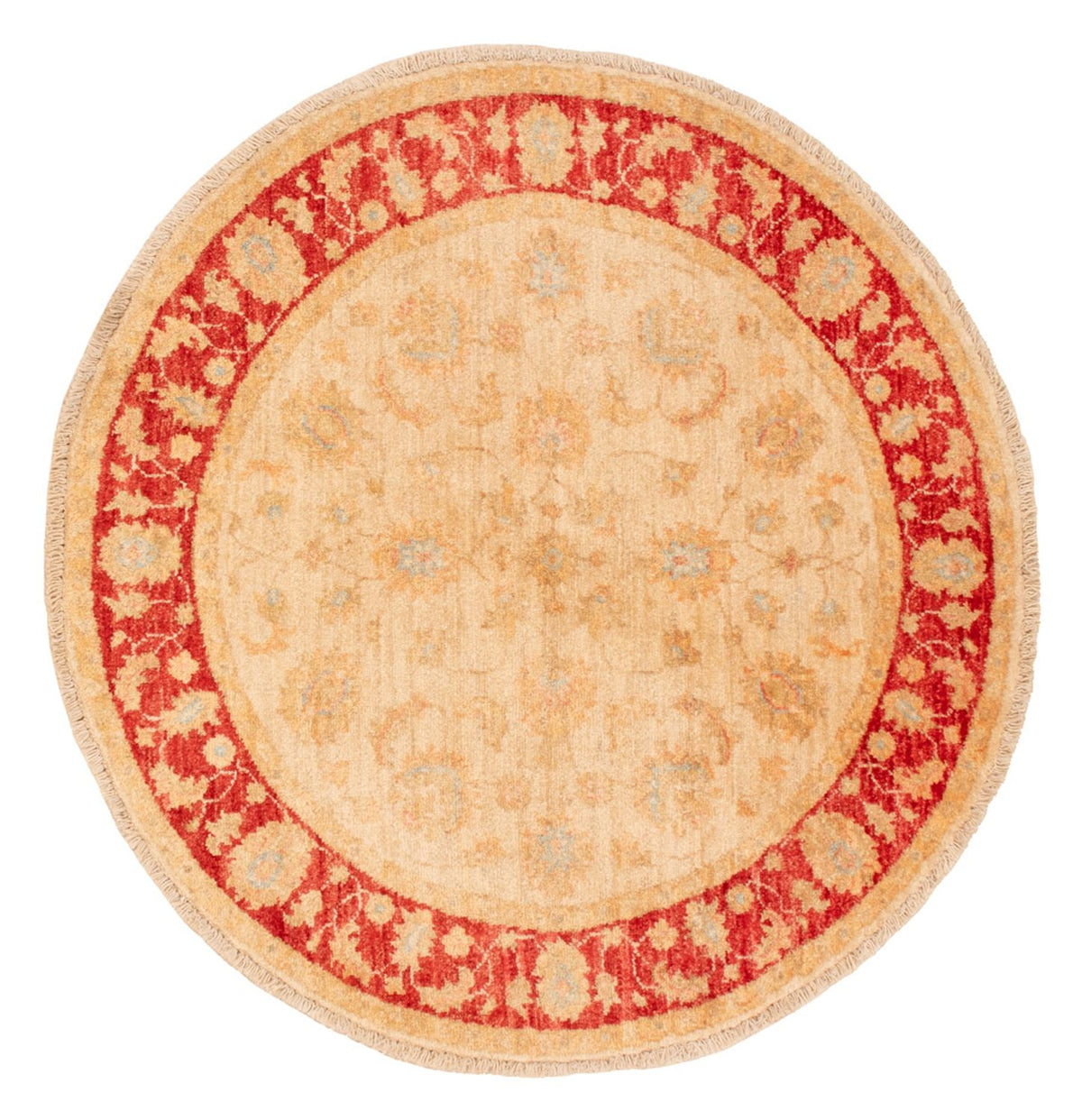 Ziegler Rug round  - 97 x 100 cm - beige
