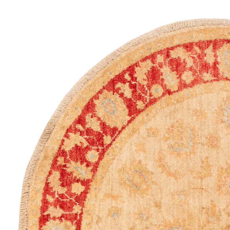 Ziegler Rug round  - 97 x 100 cm - beige