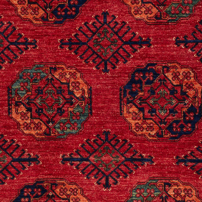 Afghan Rug - Kunduz - 200 x 155 cm - red