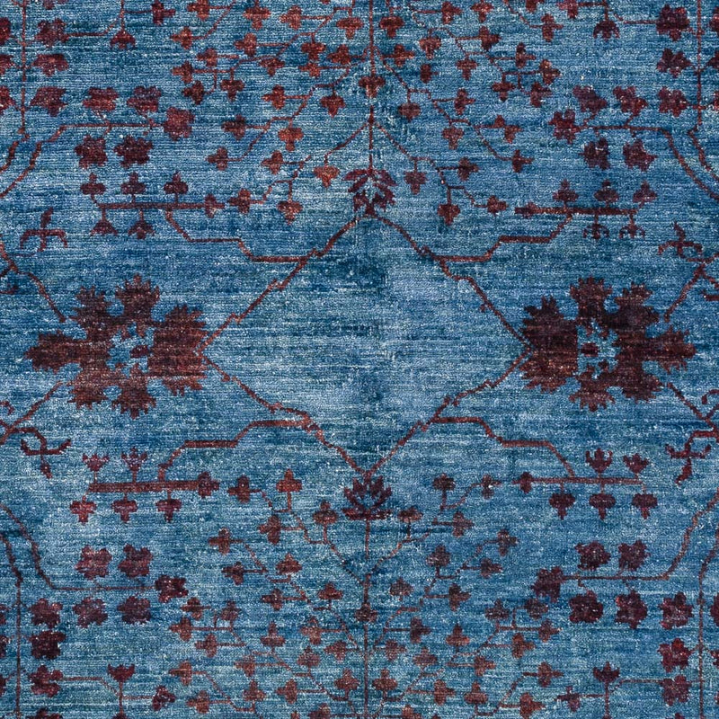 Ziegler Rug - Modern - Vintage/Overdyed - 199 x 141 cm - blue