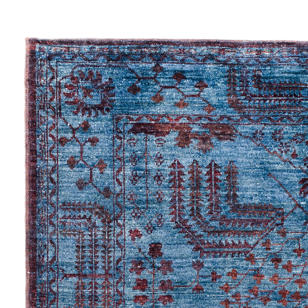 Ziegler Rug - Modern - Vintage/Overdyed - 199 x 141 cm - blue