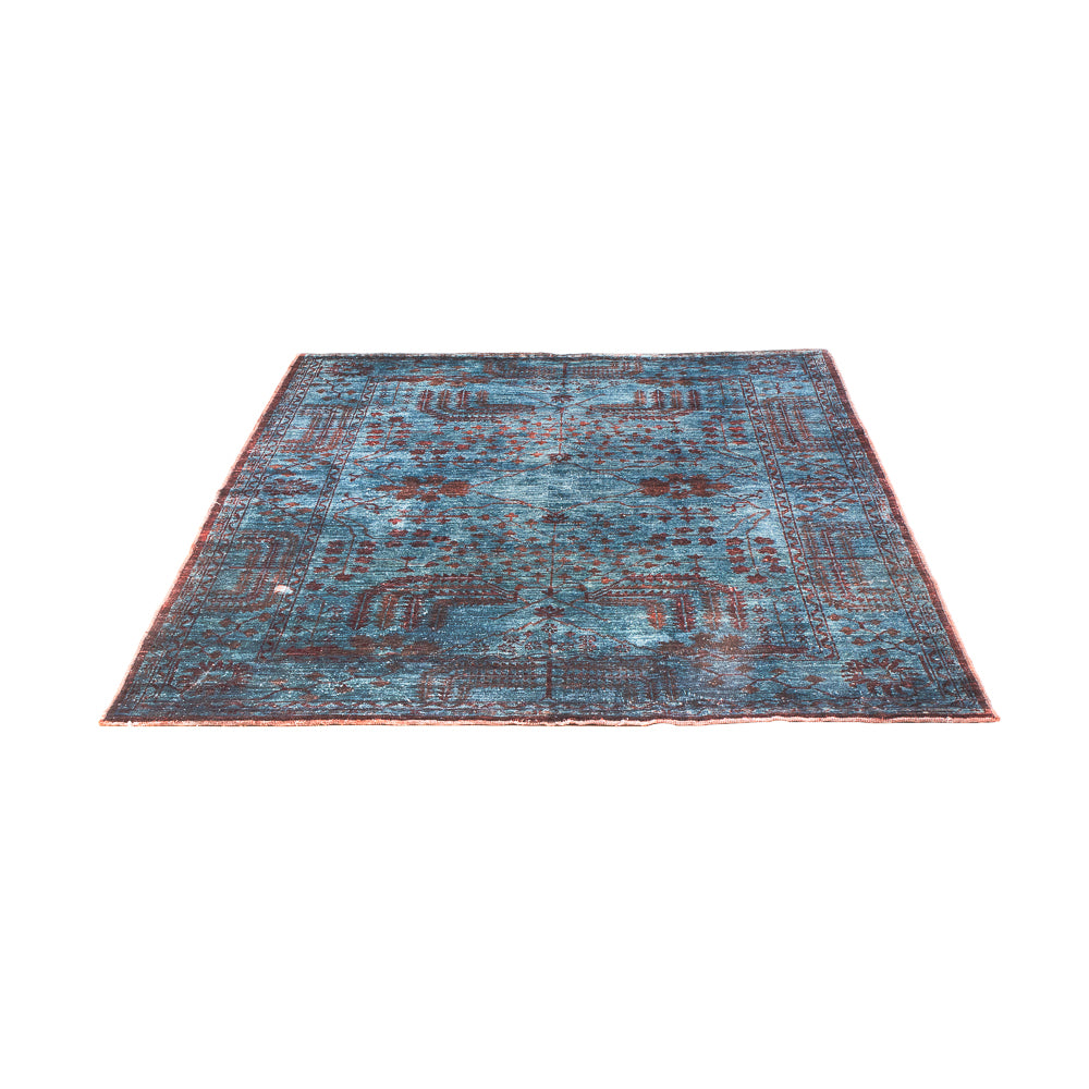 Ziegler Rug - Modern - Vintage/Overdyed - 199 x 141 cm - blue