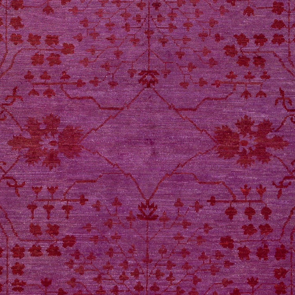 Ziegler Rug - Modern - Vintage/Overdyed - 197 x 139 cm - purple