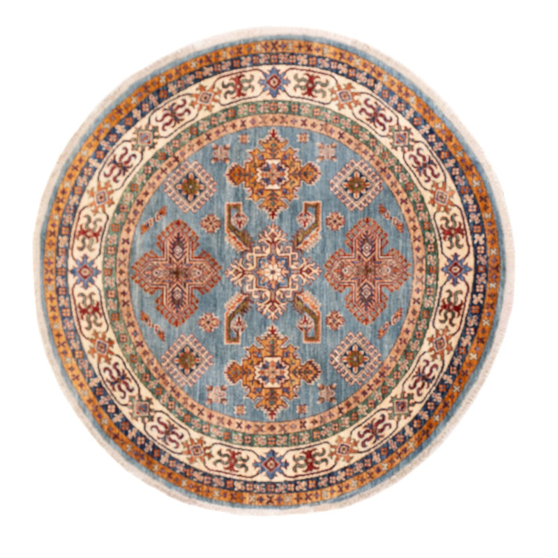 Ziegler Rug - Kazak round  - 148 x 147 cm - blue