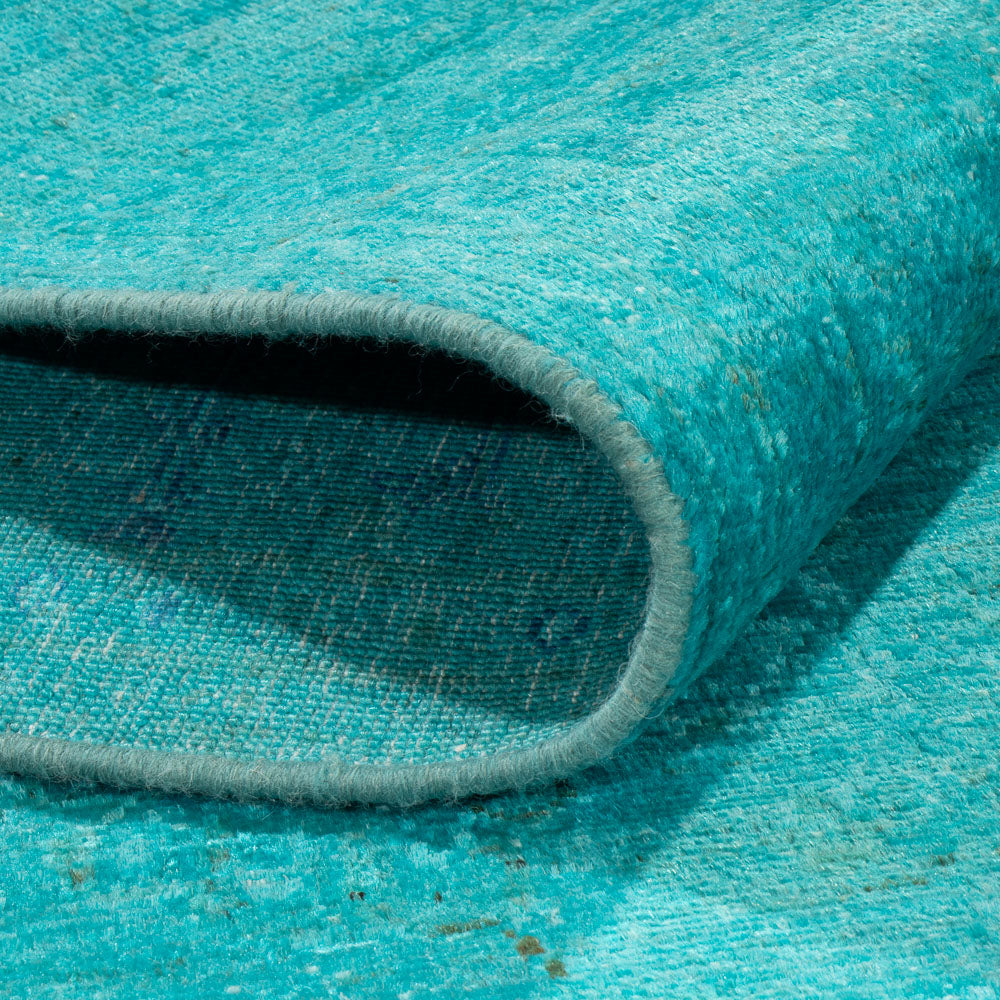 Ziegler Rug - Modern - Vintage/Overdyed - 199 x 151 cm - blue