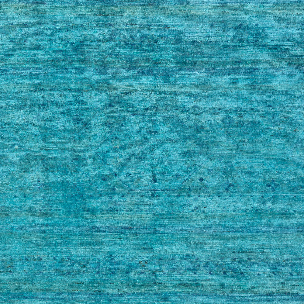 Ziegler Rug - Modern - Vintage/Overdyed - 210 x 153 cm - blue