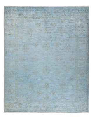 Ziegler Rug - Modern - Vintage/Overdyed - 194 x 149 cm - light blue