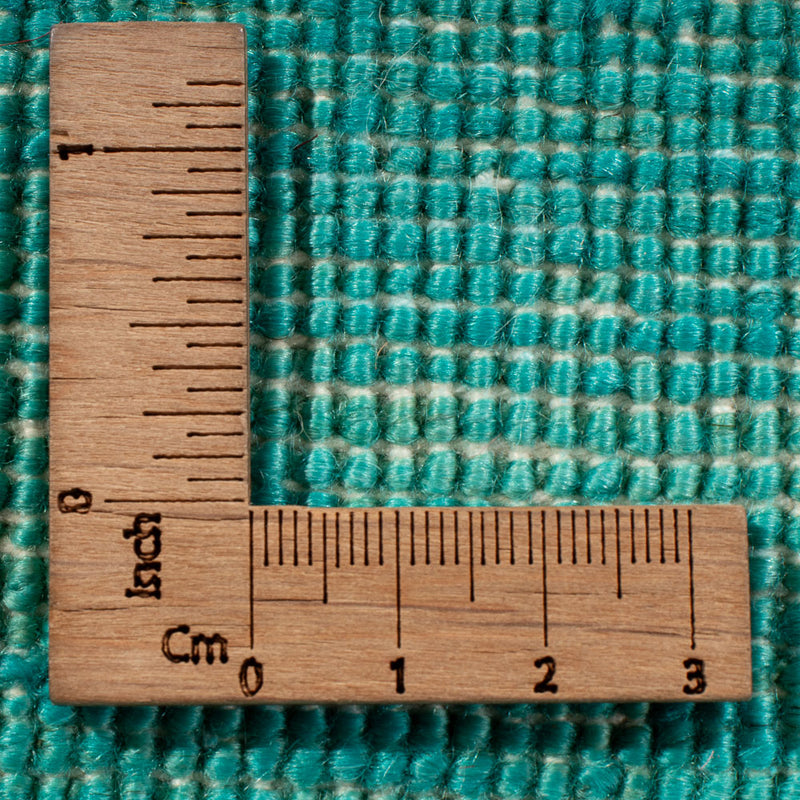 Ziegler Rug - Modern - Vintage/Overdyed - 193 x 148 cm - turquoise